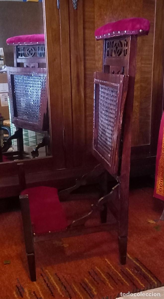 Vintage: Reclinatorio y silla dos en uno util&iacute;simo - Foto 3