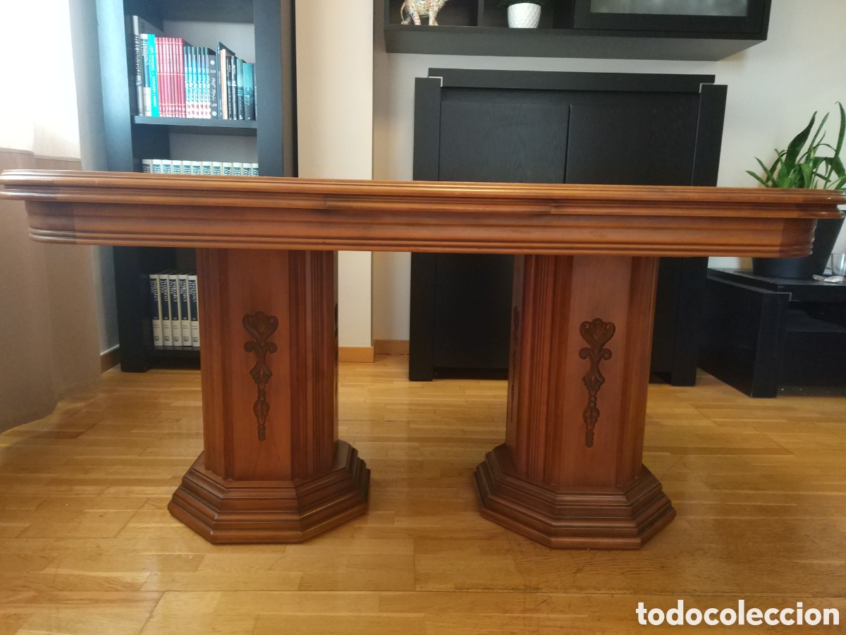 Vintage: Mesa de comedor con seis sillas. - Foto 8