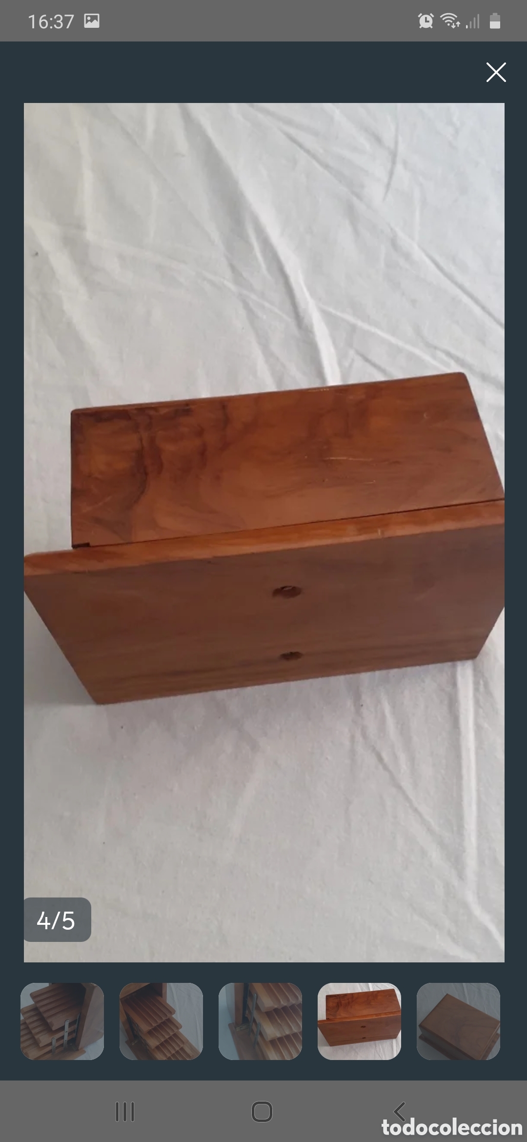 Vintage: Caja pitillera cigarros - Foto 4