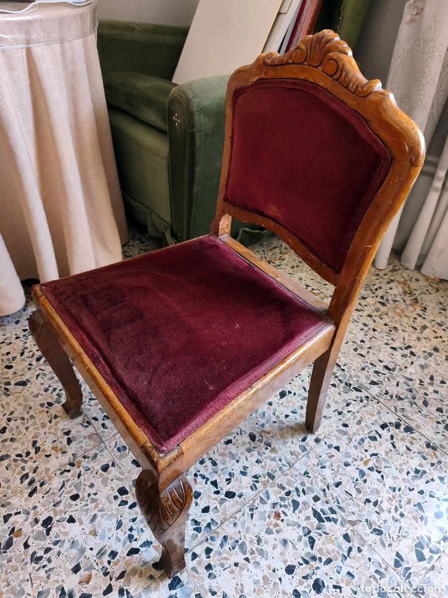 Vintage: Silla antigua de estilo cl&aacute;sico - Foto 1