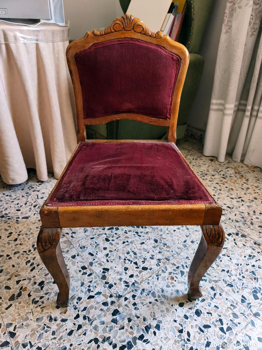Vintage: Silla antigua de estilo cl&aacute;sico - Foto 2