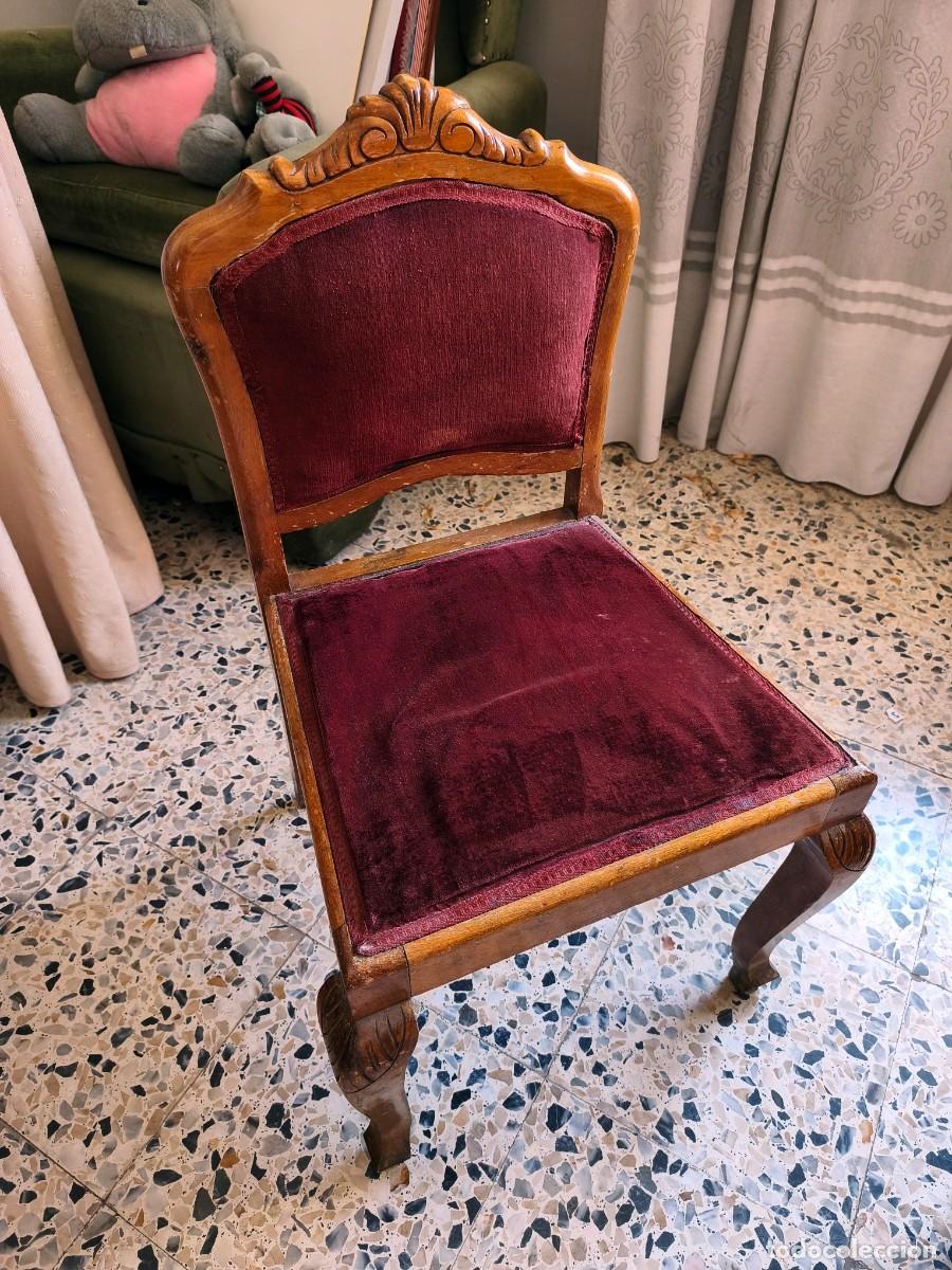 Vintage: Silla antigua de estilo cl&aacute;sico - Foto 3