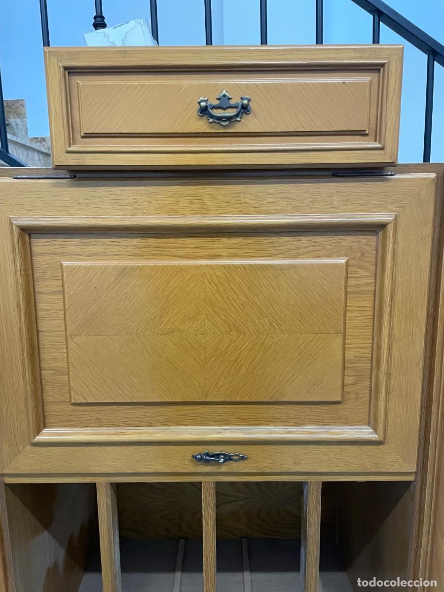 Vintage: Conjunto de muebles de sal&oacute;n de roble - Foto 6