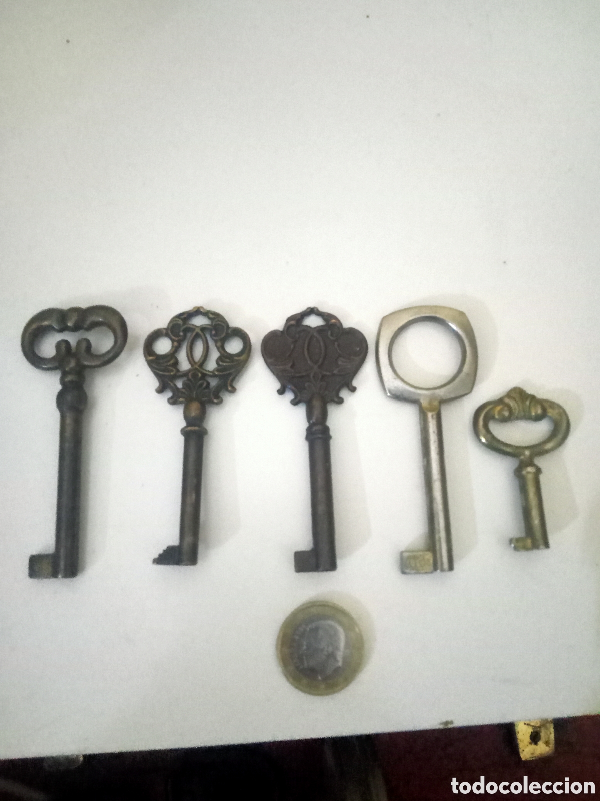 Vintage: Llaves para muebles 5 piezas - Foto 1