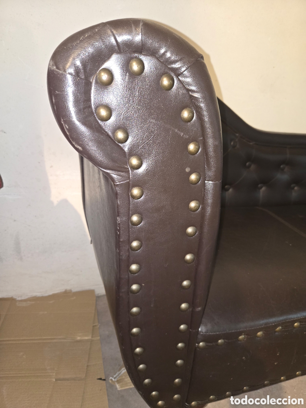 Vintage: Divan Cuero sint&eacute;tico - Foto 3