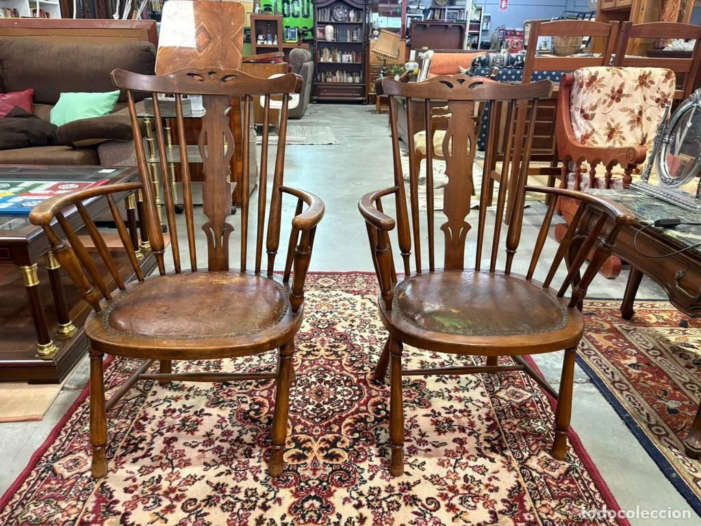 Vintage: 2 SILLONES CL&Aacute;SICOS. - Foto 2