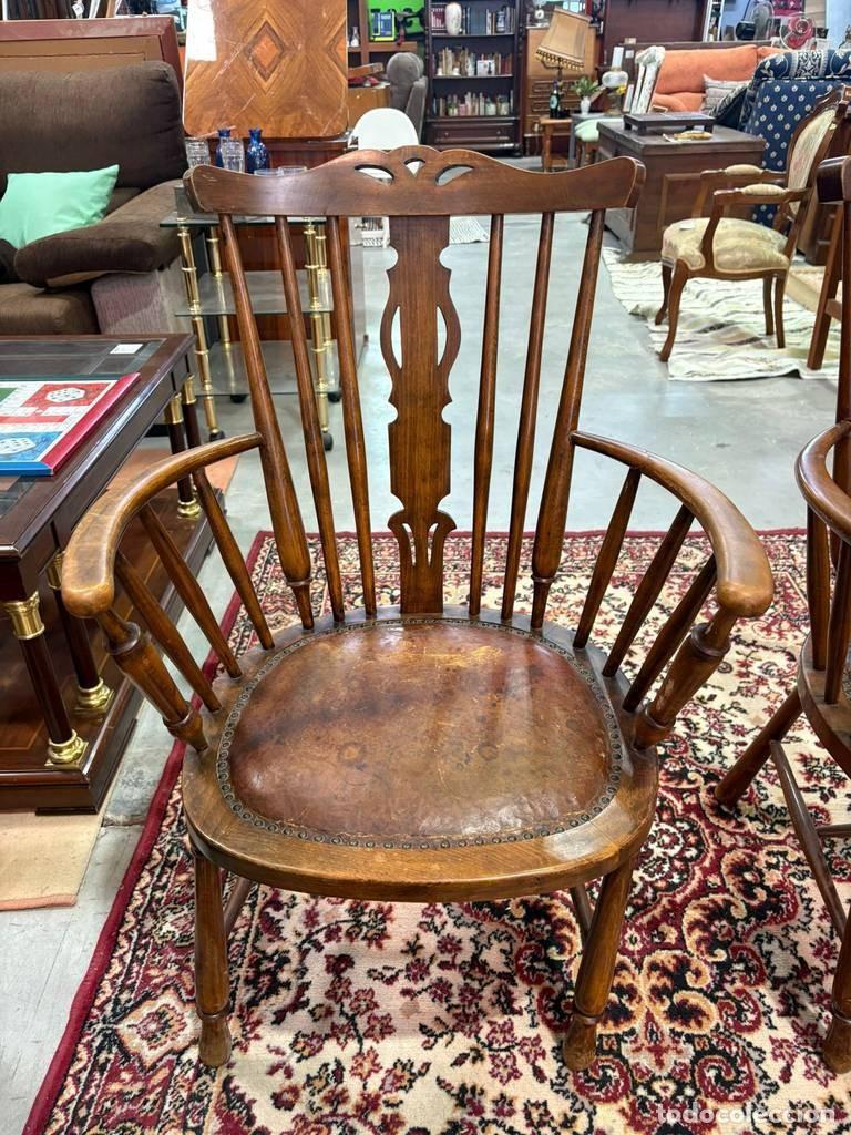 Vintage: 2 SILLONES CL&Aacute;SICOS. - Foto 4
