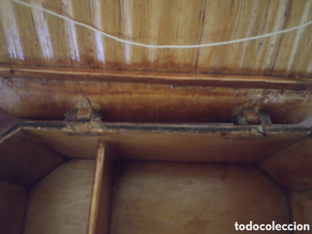 Vintage: Caja joyero madera Euskalherria Euskadi - Foto 11