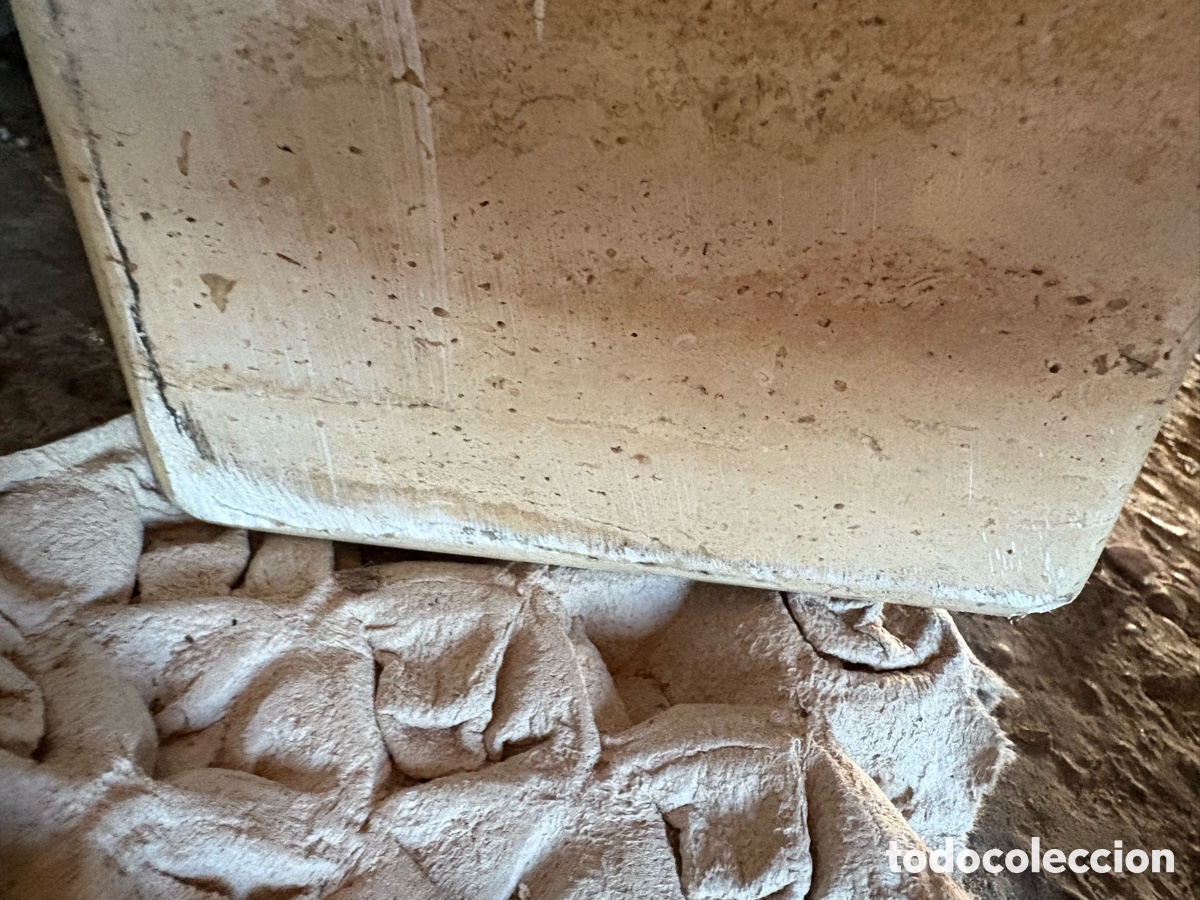 Vintage: Mesa de M&aacute;rmol Travertino - Foto 8
