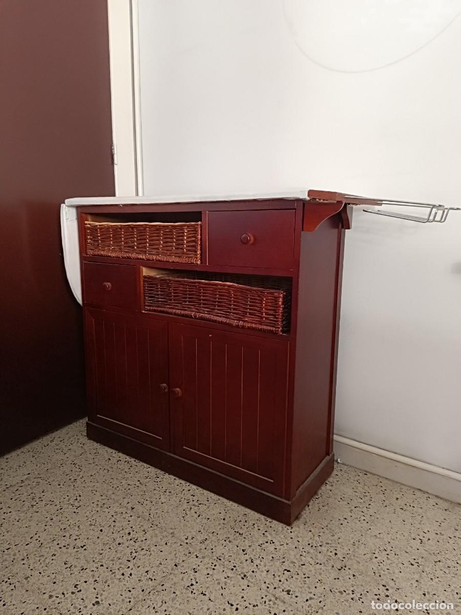 Vintage: Modulo de plancha madera oscura - Foto 1