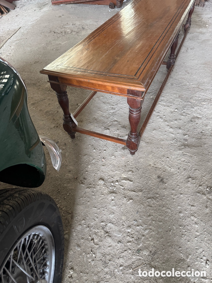 Vintage: Mesa baja en madera maciza - Foto 4