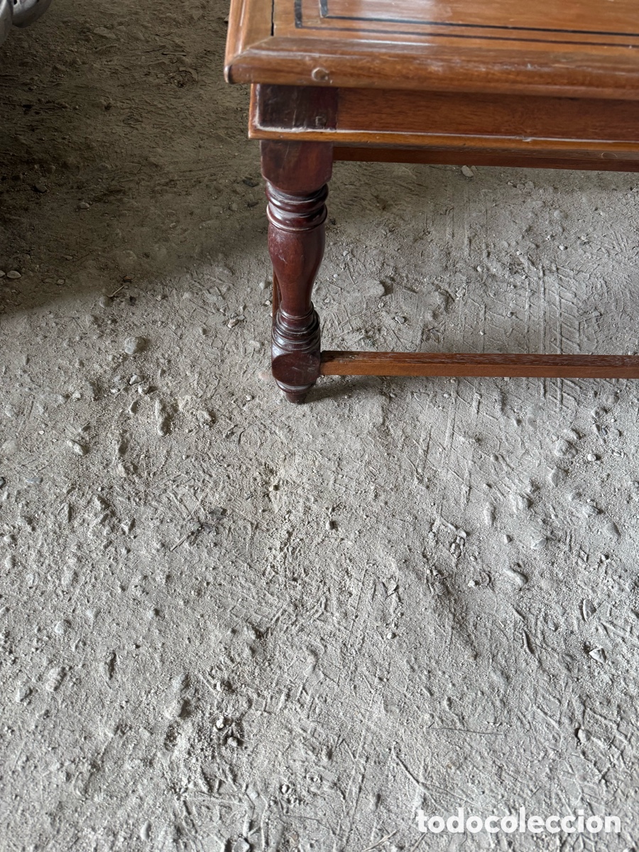 Vintage: Mesa baja en madera maciza - Foto 8