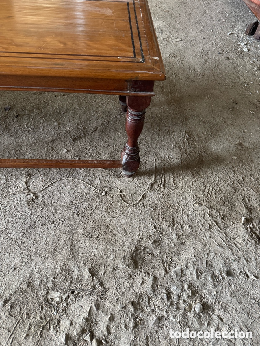 Vintage: Mesa baja en madera maciza - Foto 10