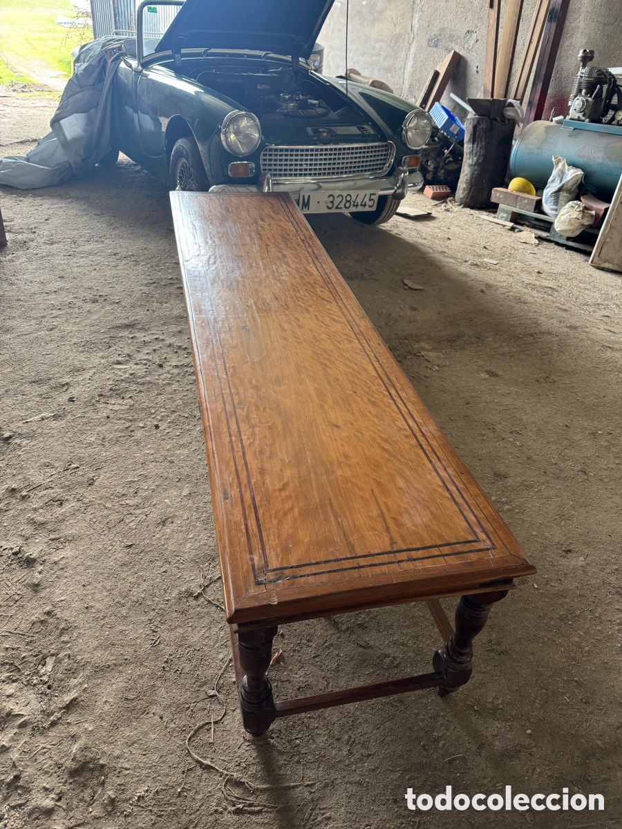 Vintage: Mesa baja en madera maciza - Foto 1