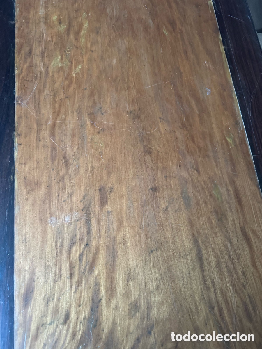 Vintage: Mesa baja en madera maciza - Foto 3