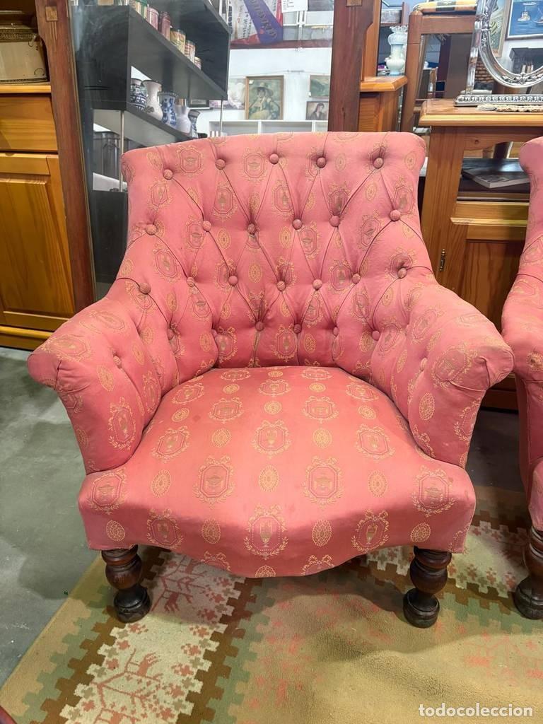 Vintage: TRESILLO ESTILO FRANC&Eacute;S - Foto 4