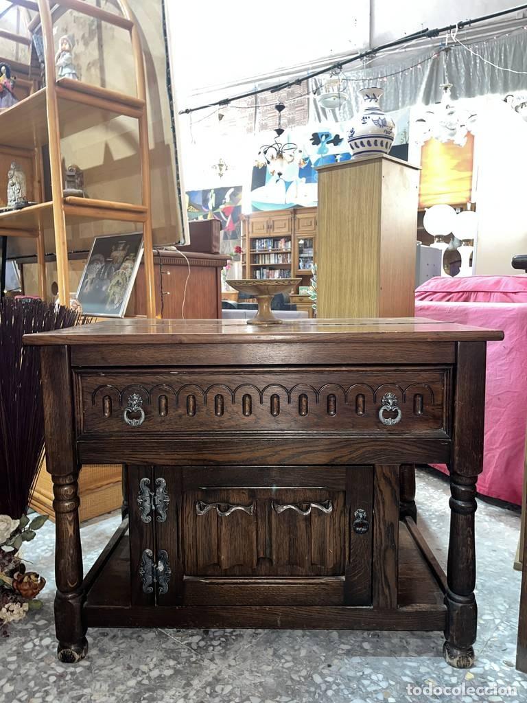 Vintage: MUEBLE AUXILIAR R&Uacute;STICO - Foto 2