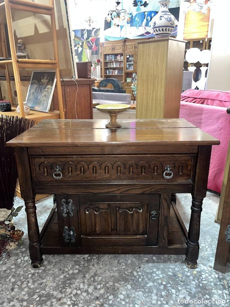 Vintage: MUEBLE AUXILIAR R&Uacute;STICO - Foto 3