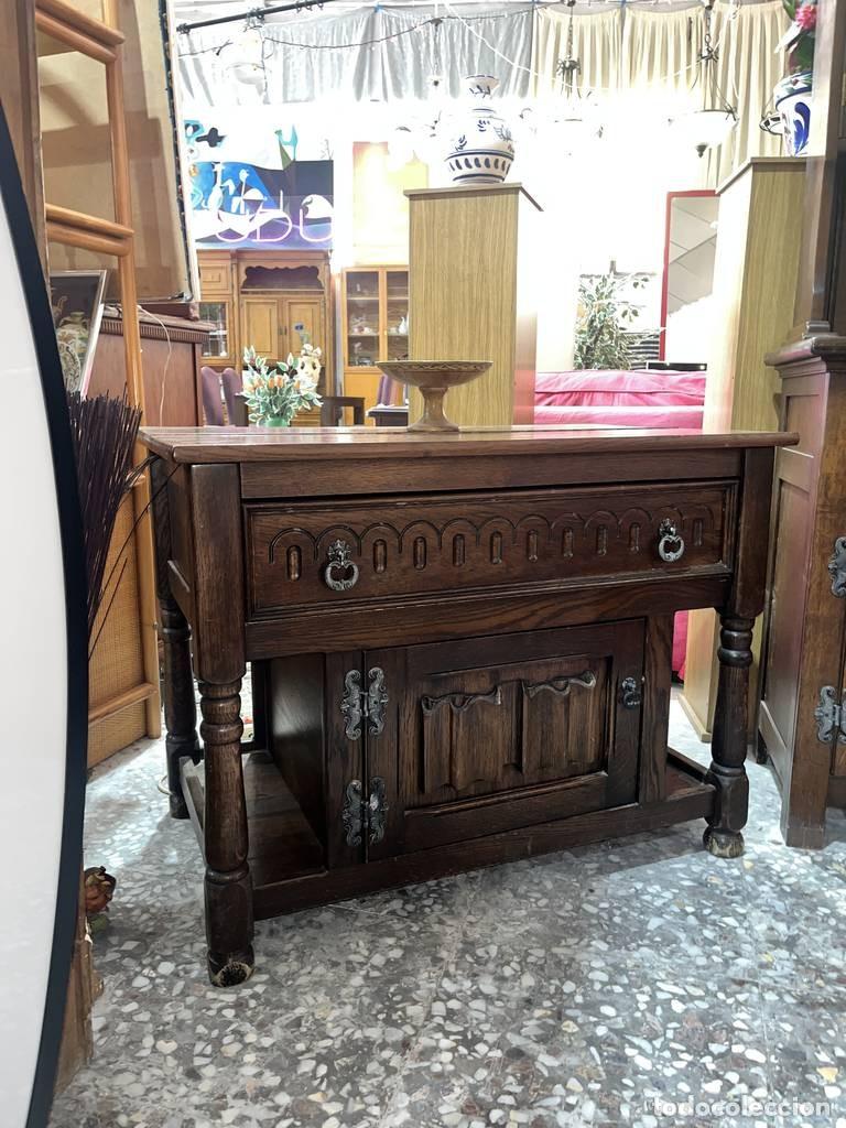 Vintage: MUEBLE AUXILIAR R&Uacute;STICO - Foto 4