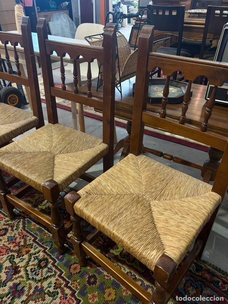 Vintage: 3 SILLAS EN ENEA..... - Foto 8