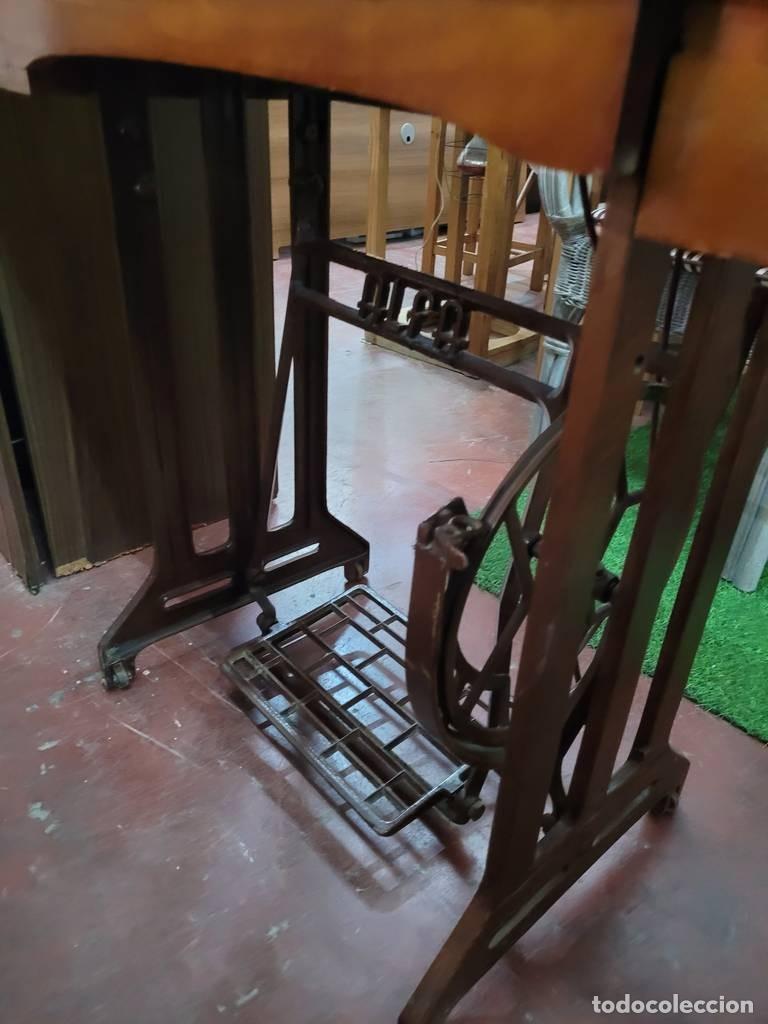 Vintage: MAQUINA DE COSER ALFA - Foto 7