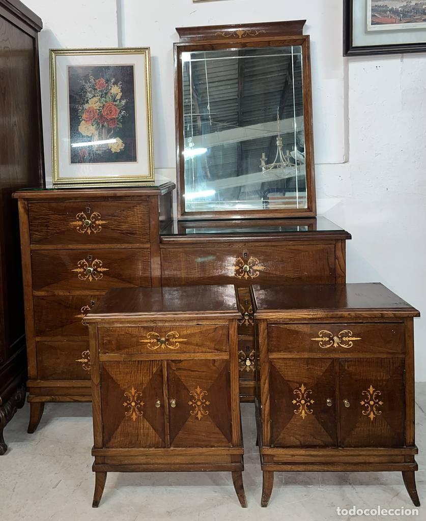 Vintage: CONJUNTO DE DORMITORIO CL&Aacute;SICO - Foto 2
