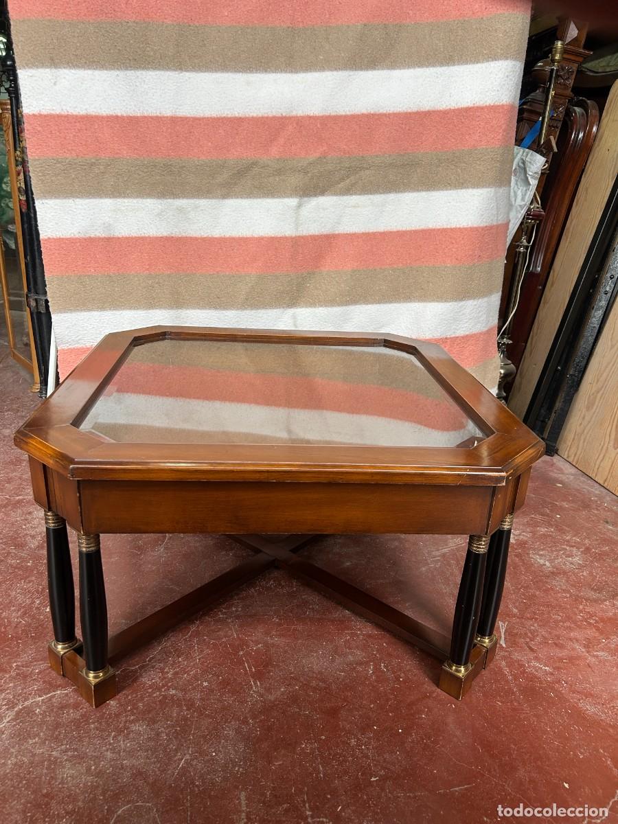 Vintage: Mesa auxiliar estilo Imperio - Foto 1