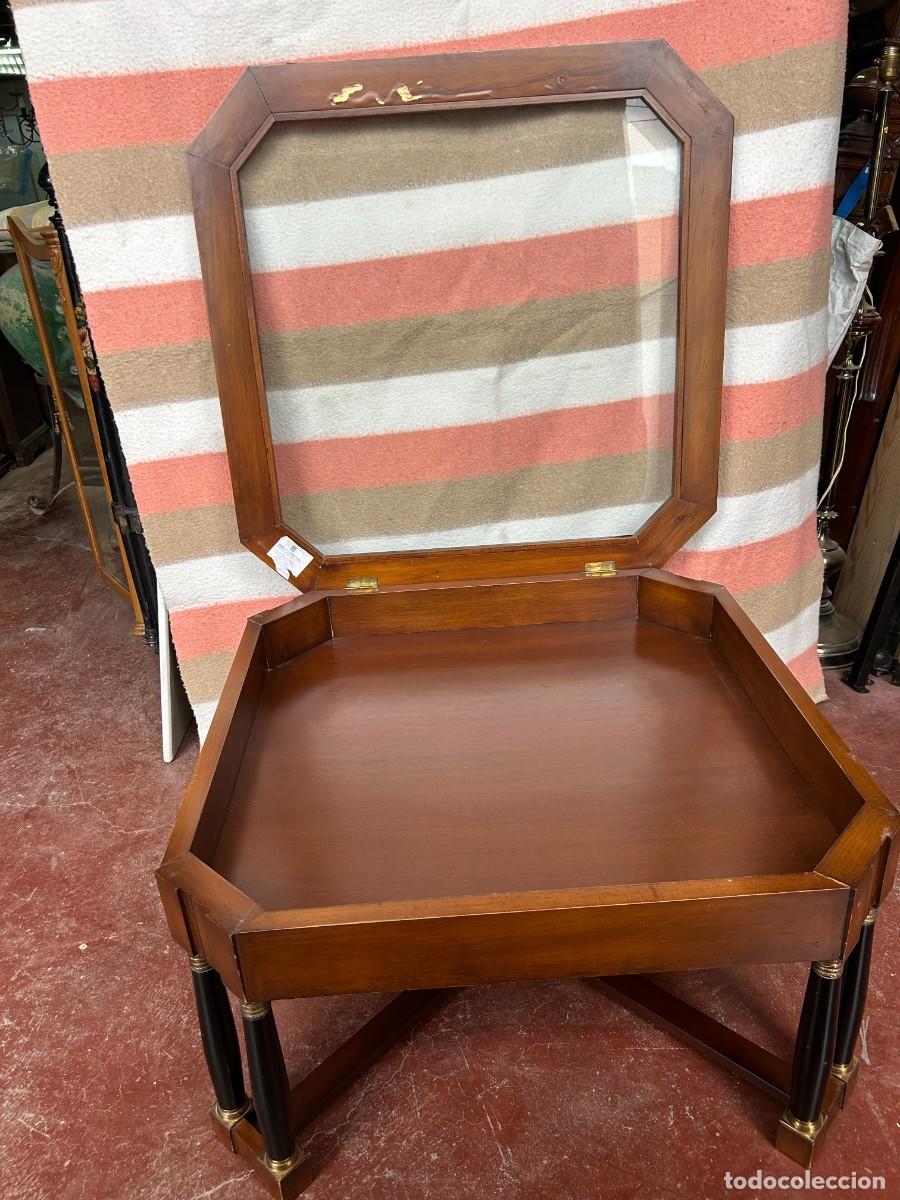 Vintage: Mesa auxiliar estilo Imperio - Foto 2