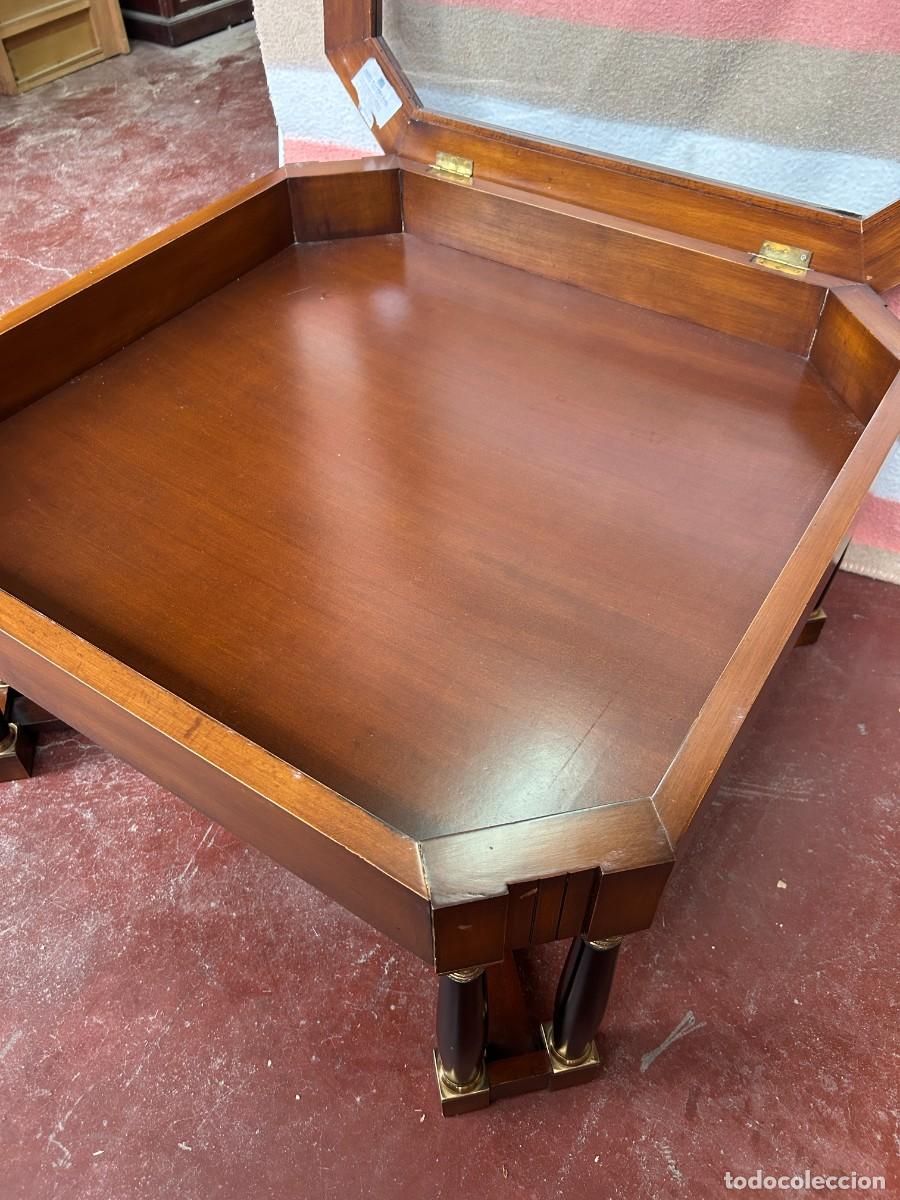 Vintage: Mesa auxiliar estilo Imperio - Foto 7