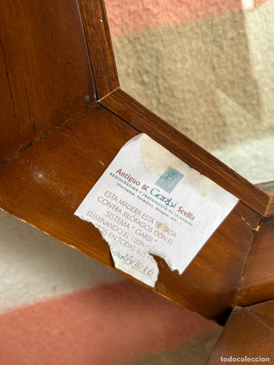 Vintage: Mesa auxiliar estilo Imperio - Foto 9