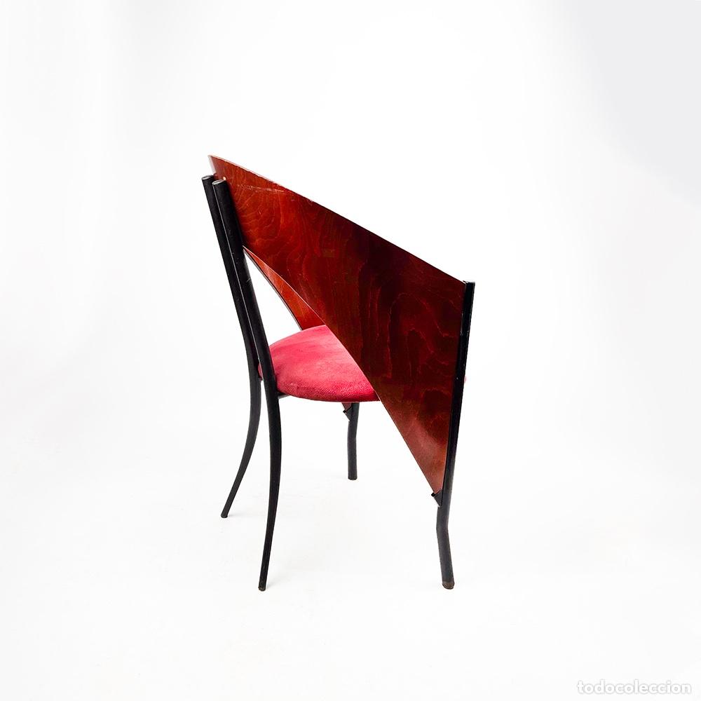 Vintage: Silla de dise&ntilde;o postmoderno, 1980s - Foto 4