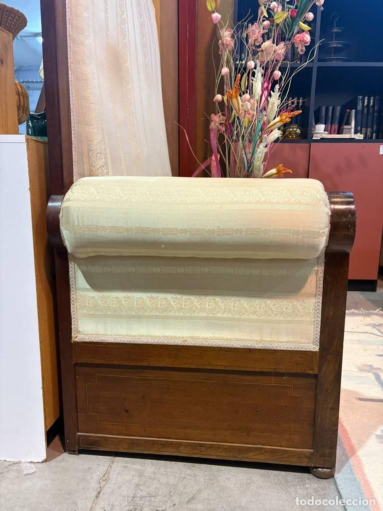Vintage: GRAN BUTACA CL&Aacute;SICA DE MADERA - Foto 7