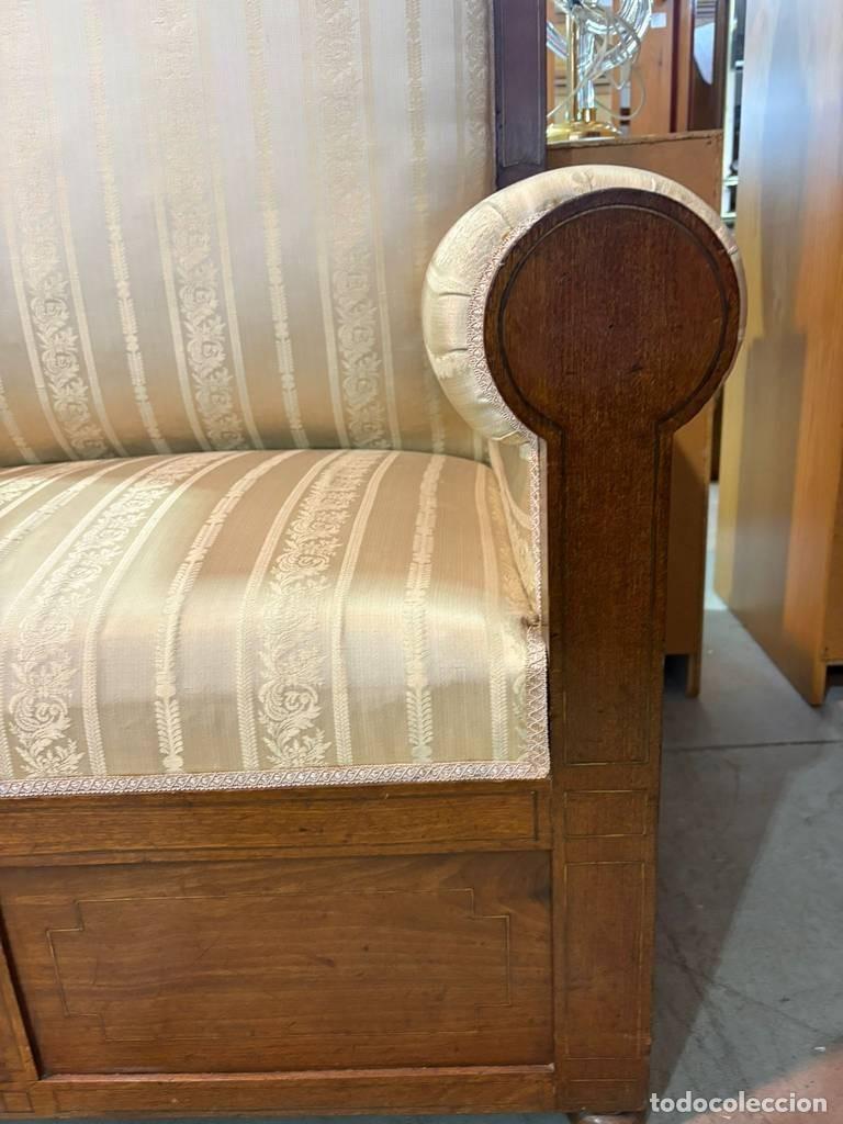 Vintage: GRAN BUTACA CL&Aacute;SICA DE MADERA - Foto 10