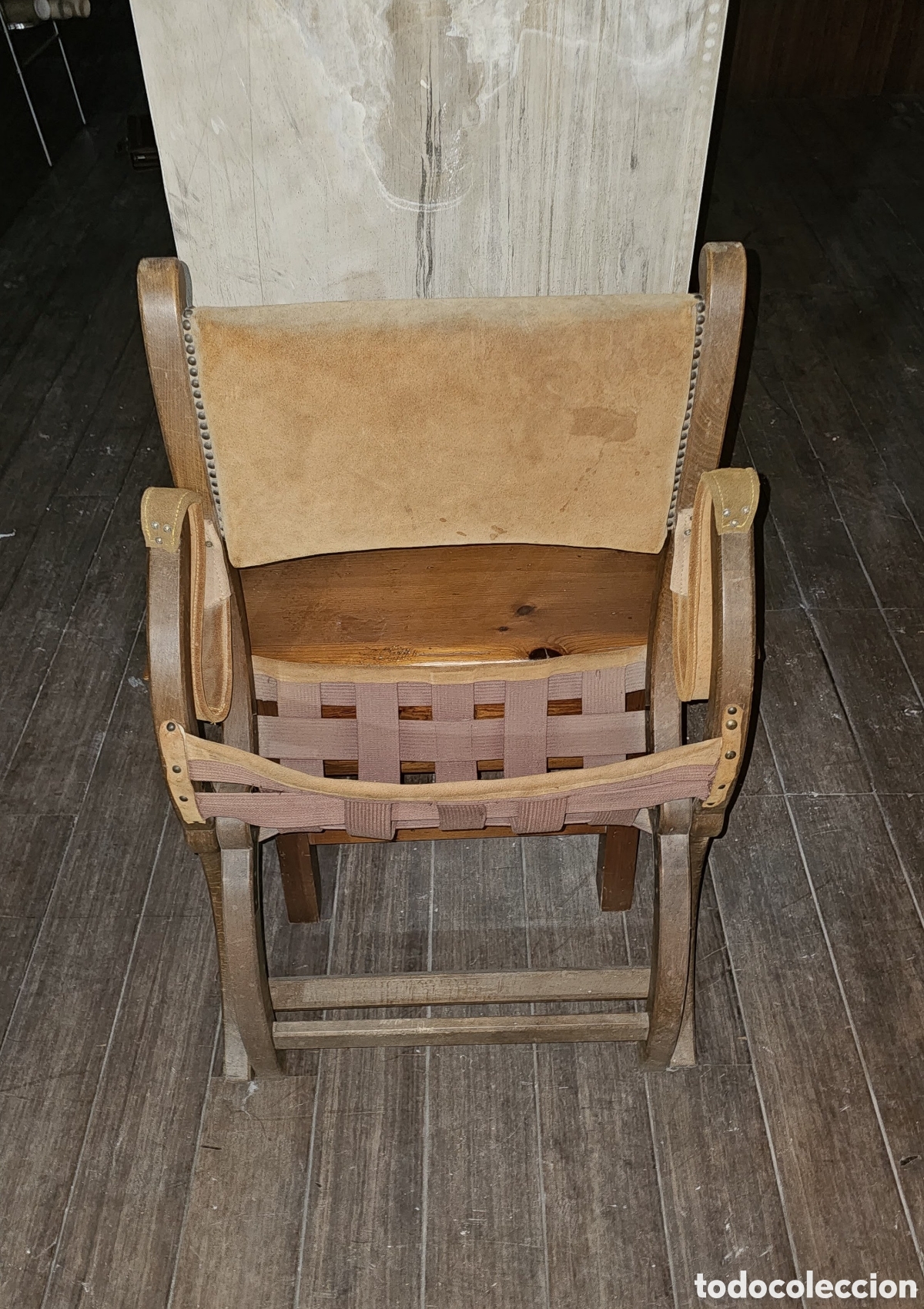 Vintage: Silla plegable safari - Foto 2