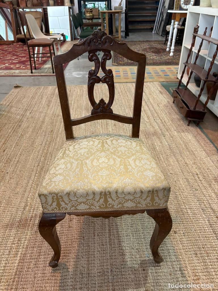 Vintage: SILLA CL&Aacute;SICA DE MADERA - Foto 3