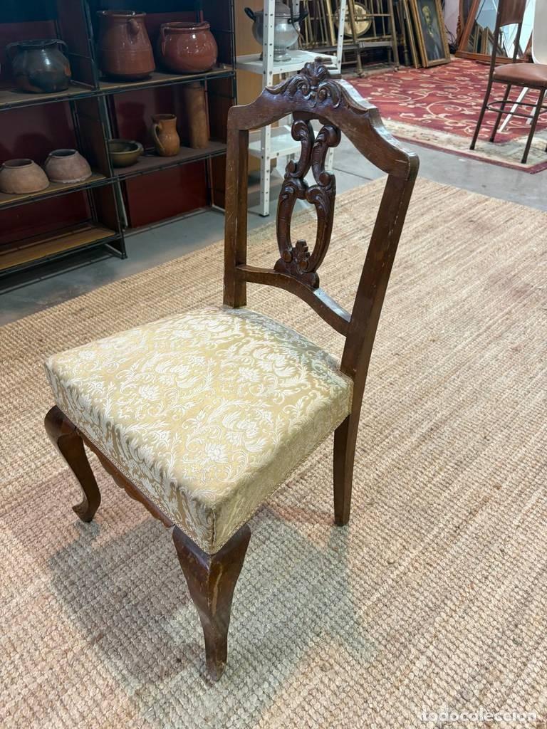 Vintage: SILLA CL&Aacute;SICA DE MADERA - Foto 4