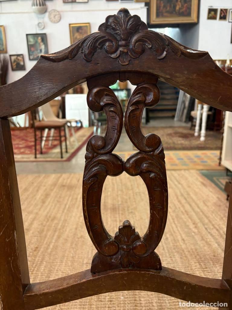 Vintage: SILLA CL&Aacute;SICA DE MADERA - Foto 5