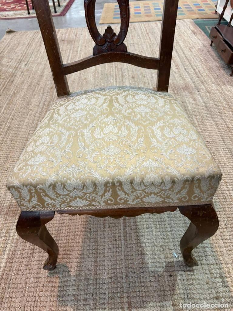 Vintage: SILLA CL&Aacute;SICA DE MADERA - Foto 7