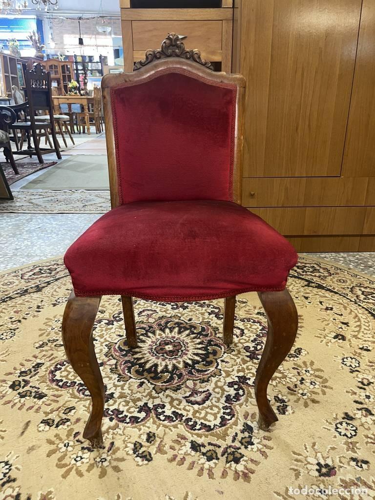 Vintage: SILLA CL&Aacute;SICA DE MADERA - Foto 3