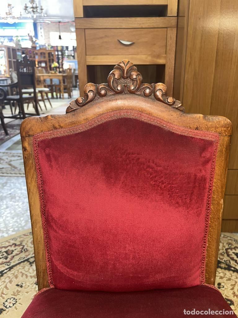 Vintage: SILLA CL&Aacute;SICA DE MADERA - Foto 5