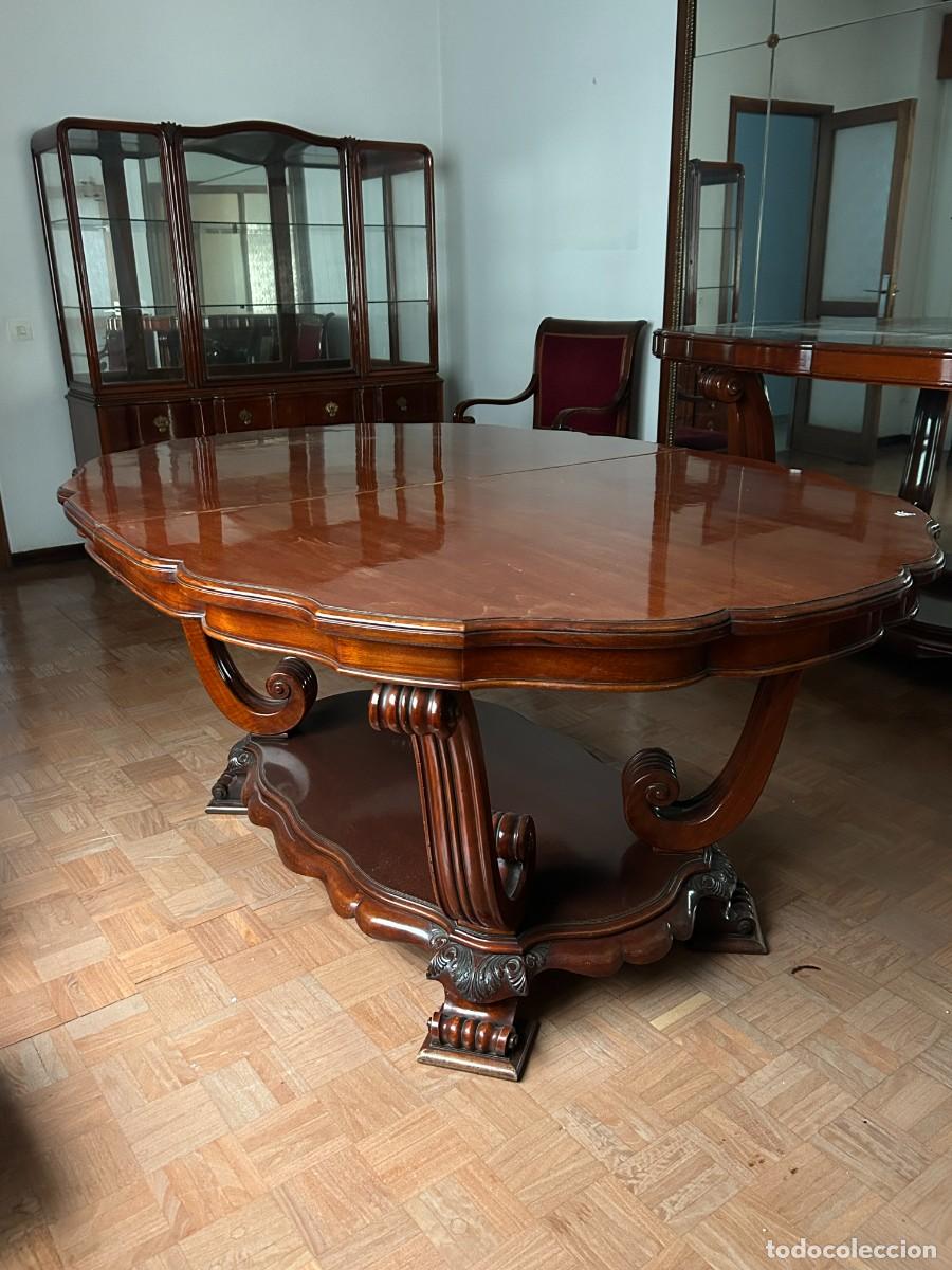Vintage: Mesa de comedor ovalada - Foto 1