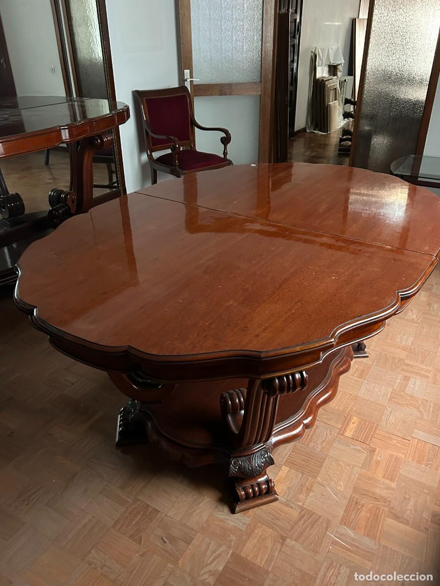 Vintage: Mesa de comedor ovalada - Foto 3