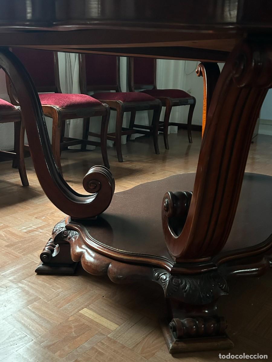 Vintage: Mesa de comedor ovalada - Foto 5