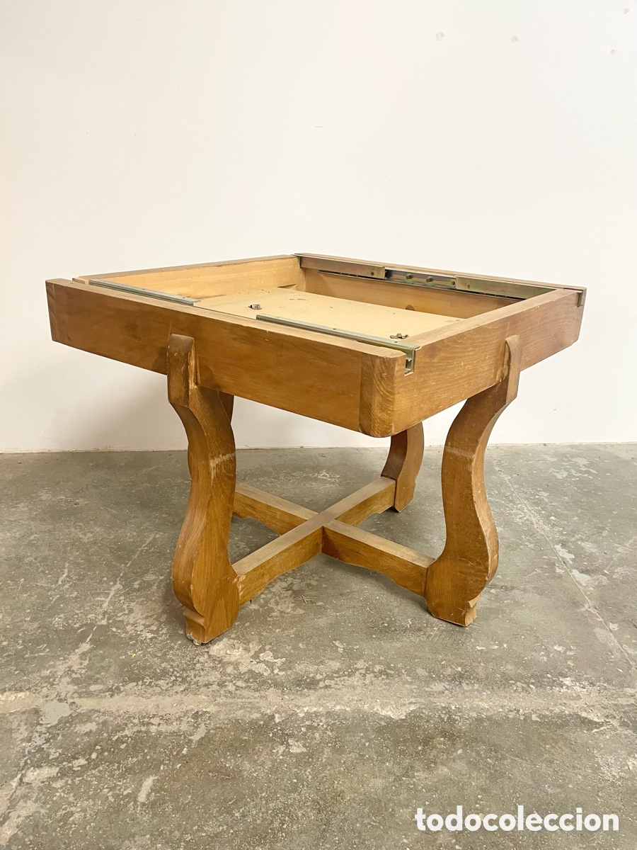 Vintage: Estructura base de mesa de madera maciza - Foto 3