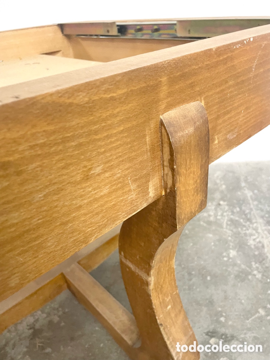 Vintage: Estructura base de mesa de madera maciza - Foto 4