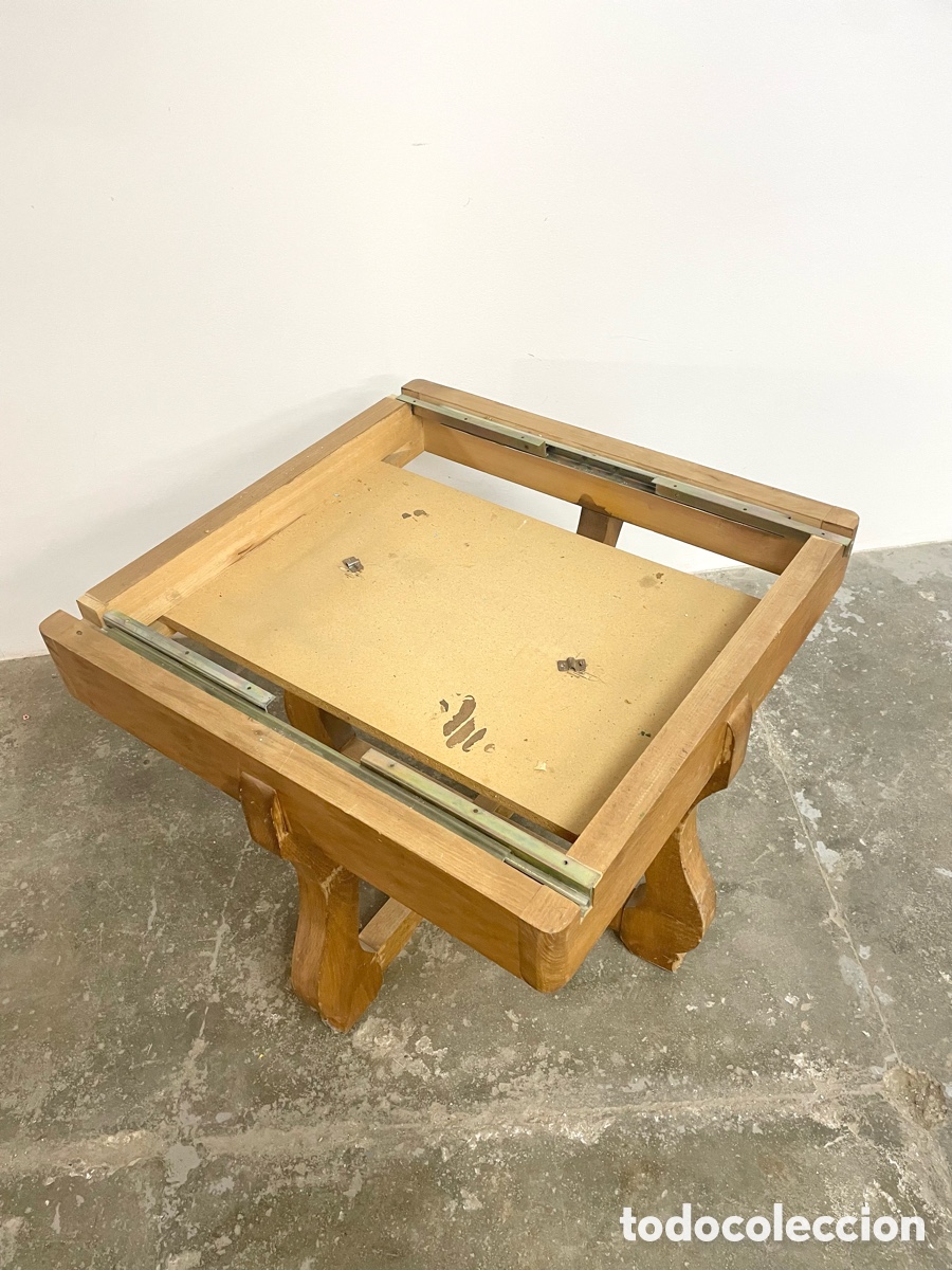 Vintage: Estructura base de mesa de madera maciza - Foto 5