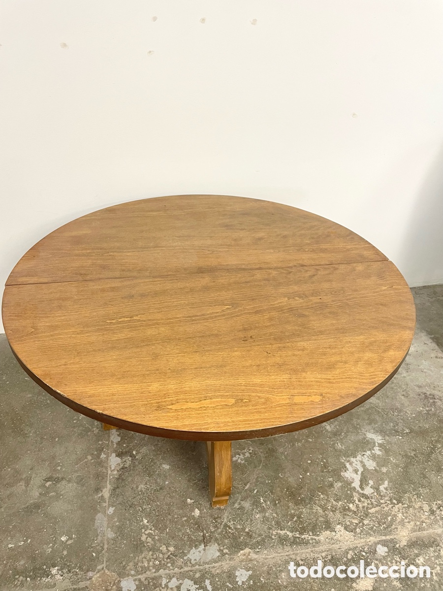 Vintage: Estructura base de mesa de madera maciza - Foto 6