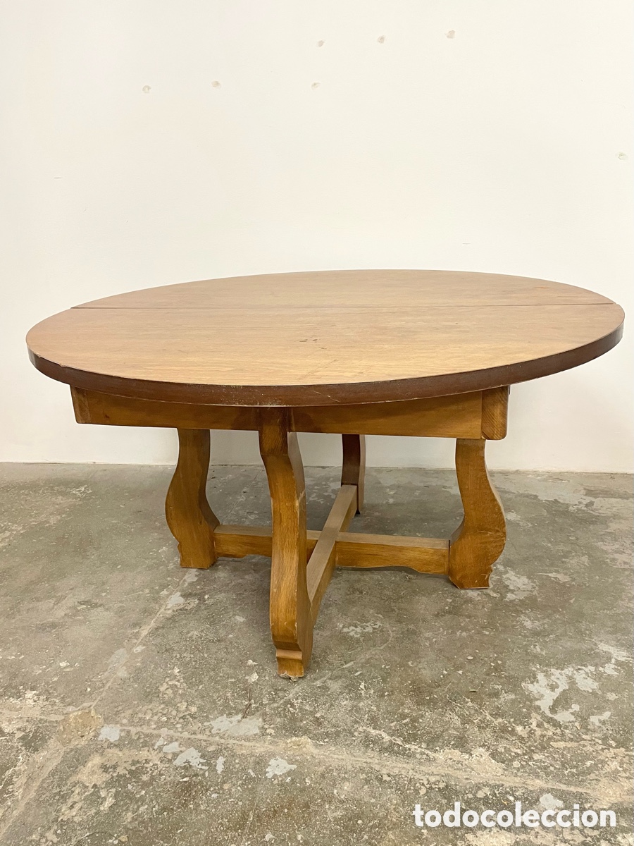 Vintage: Estructura base de mesa de madera maciza - Foto 7