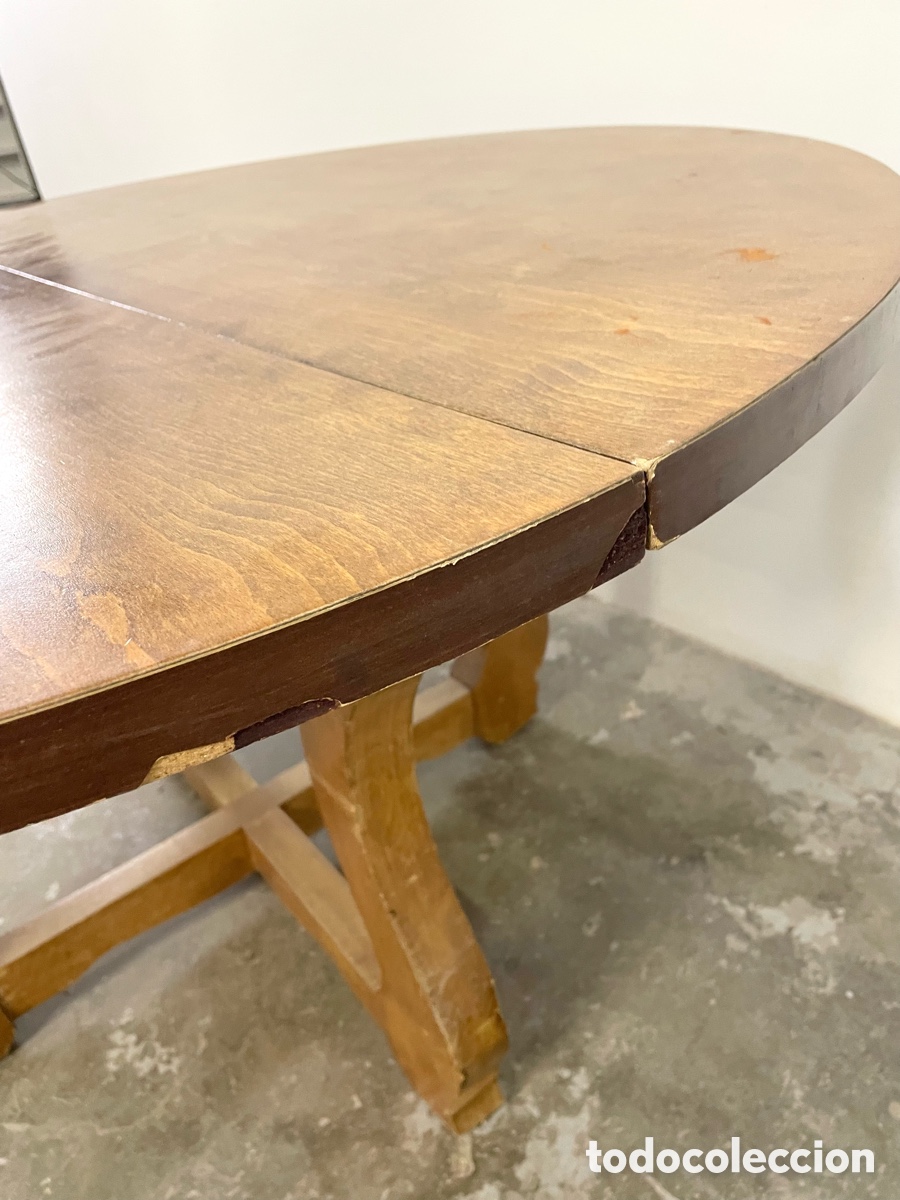 Vintage: Estructura base de mesa de madera maciza - Foto 9