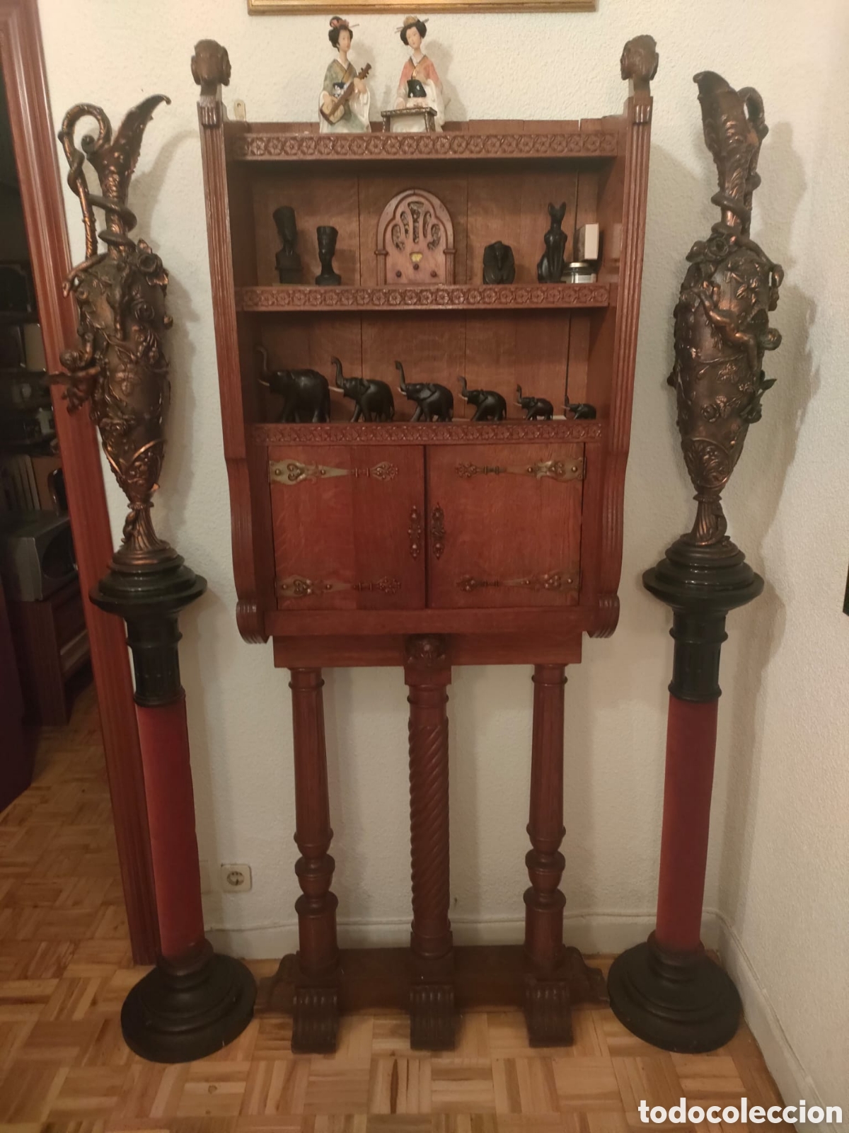 Vintage: MUEBLE CASTELLANO ANTIGUO.